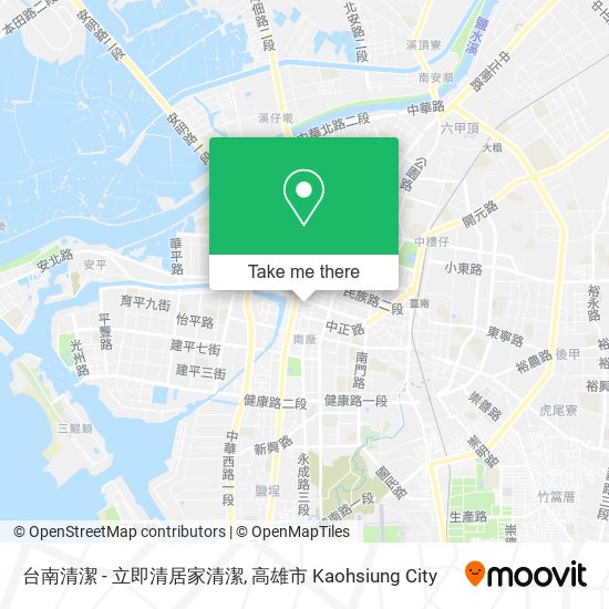 台南清潔 - 立即清居家清潔 map