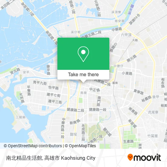 南北精品生活館地圖