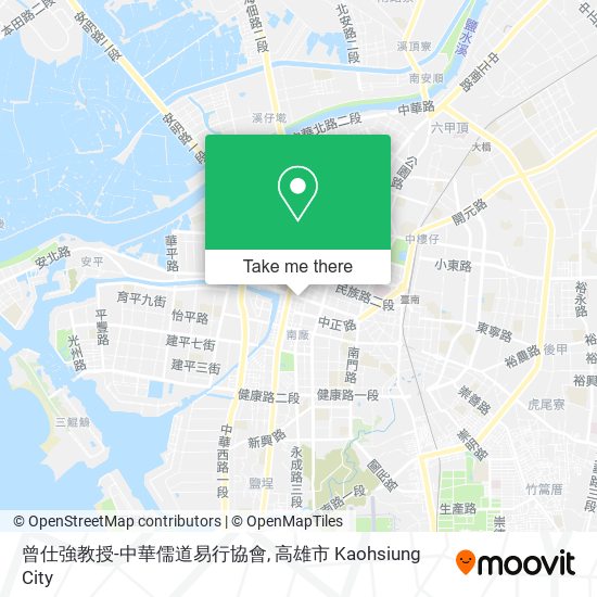 曾仕強教授-中華儒道易行協會地圖