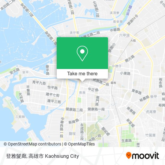 登雅髮廊 map