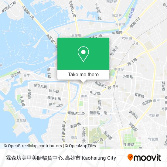 霖森坊美甲美睫暢貨中心 map
