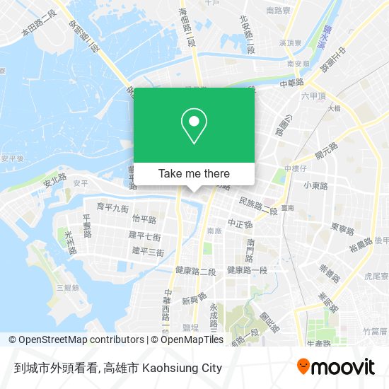 到城市外頭看看地圖