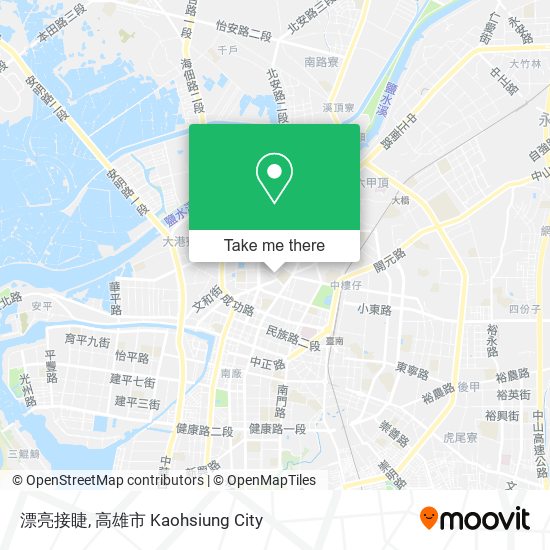 漂亮接睫 map