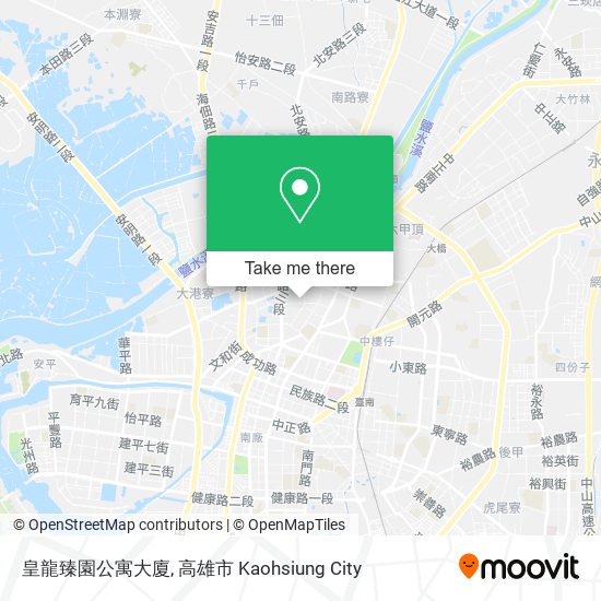 皇龍臻園公寓大廈 map