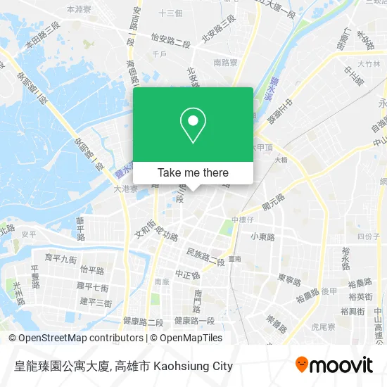皇龍臻園公寓大廈 map