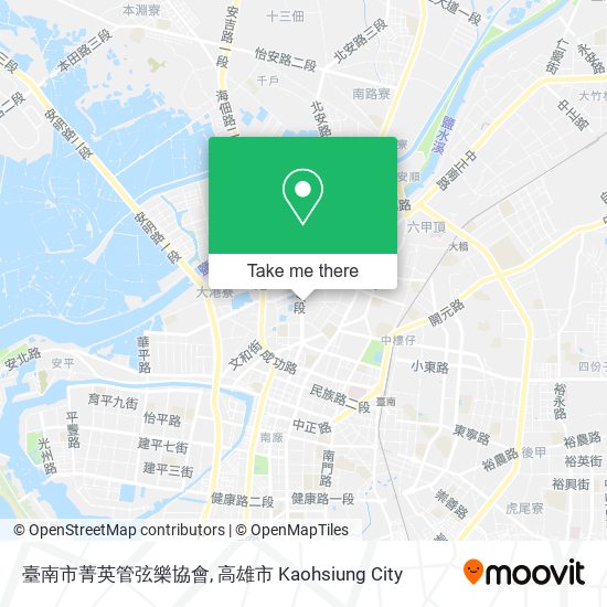 臺南市菁英管弦樂協會 map