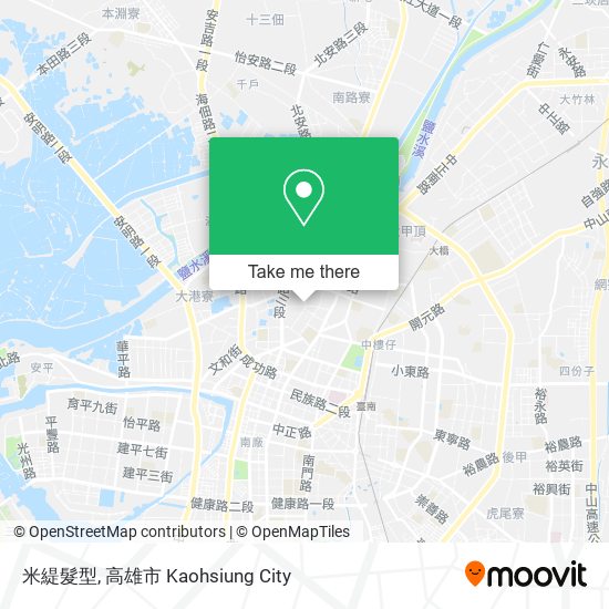 米緹髮型 map
