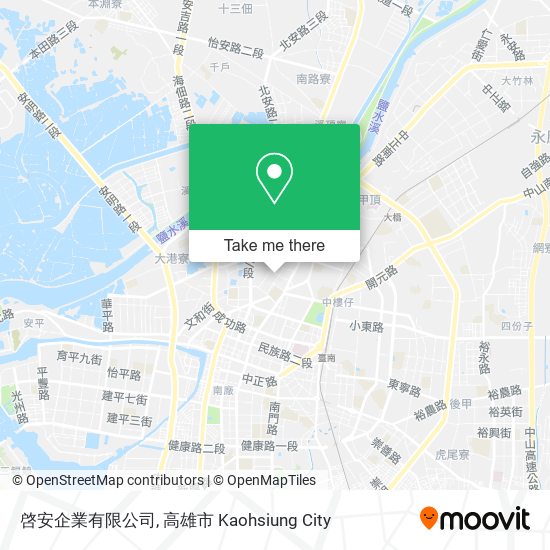 啓安企業有限公司 map