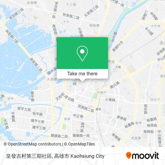 皇發吉村第三期社區地圖