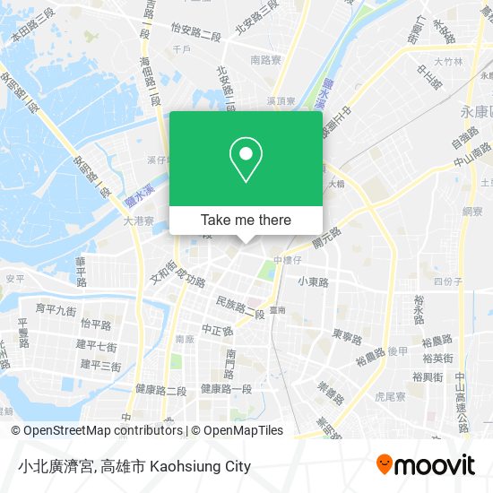 小北廣濟宮 map