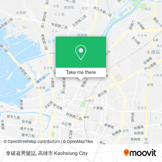 拿破崙男髮誌 map