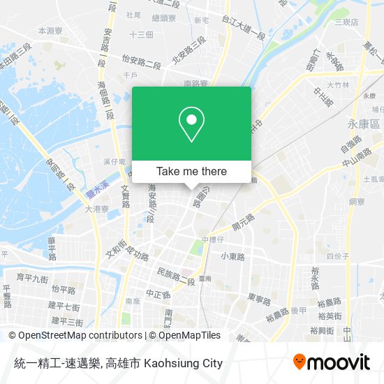 統一精工-速邁樂 map