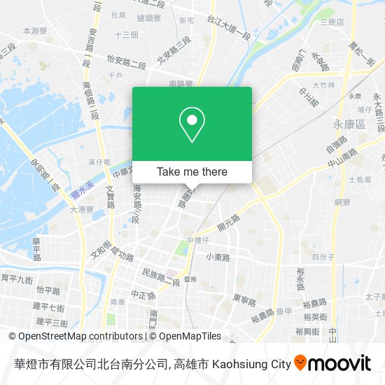 華燈市有限公司北台南分公司 map