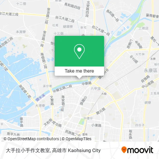 大手拉小手作文教室地圖