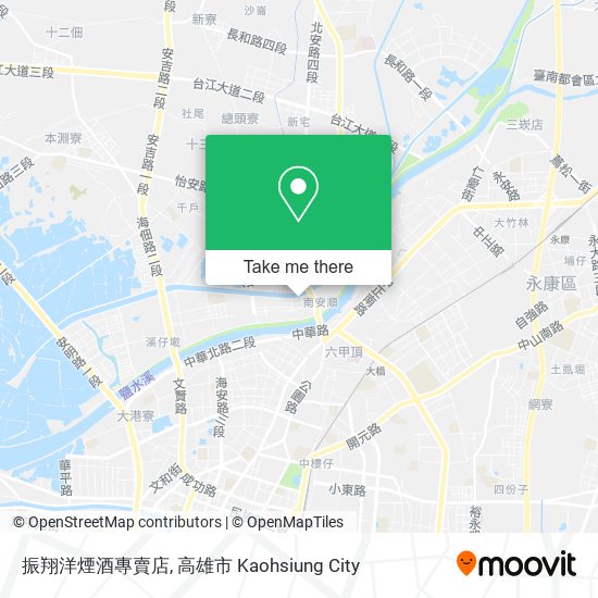 振翔洋煙酒專賣店地圖
