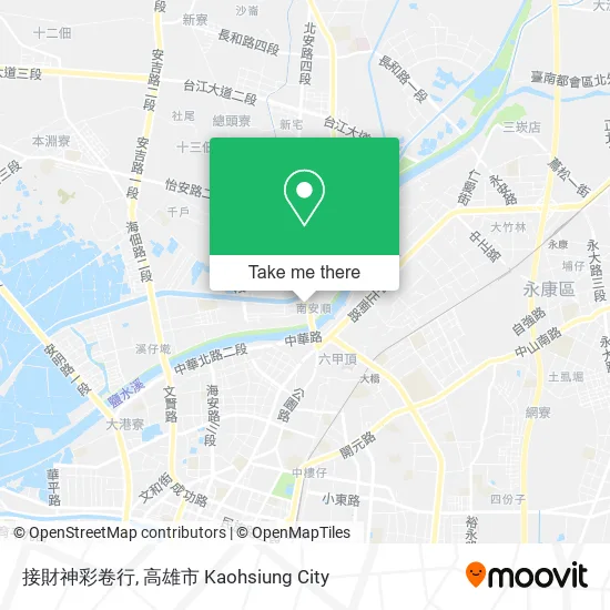接財神彩卷行 map