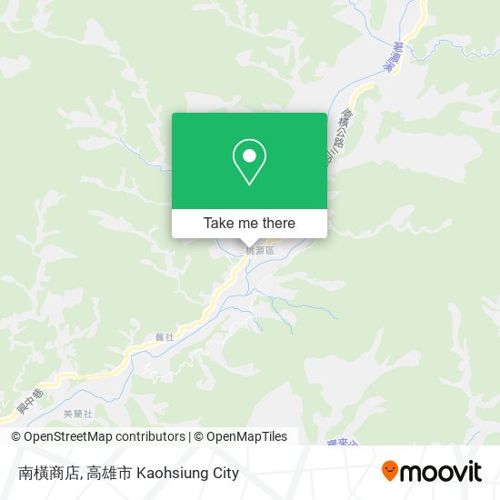 南橫商店 map