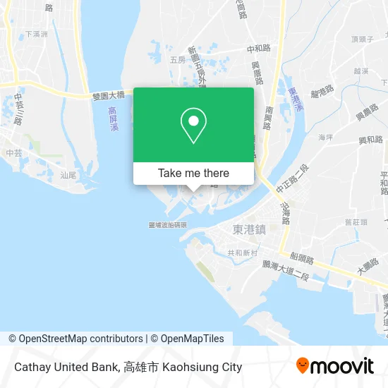 Cathay United Bank map