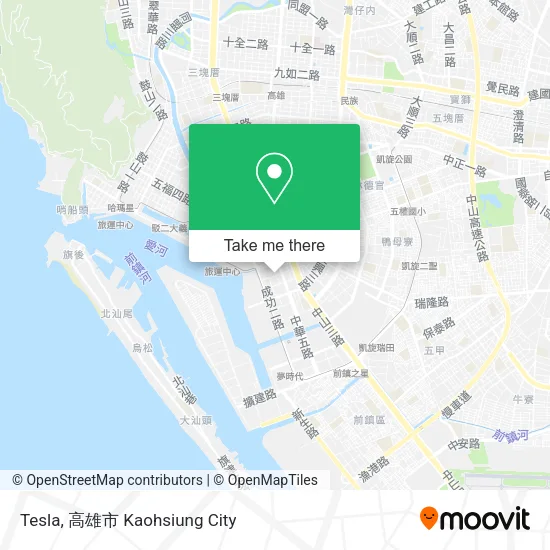 Tesla map