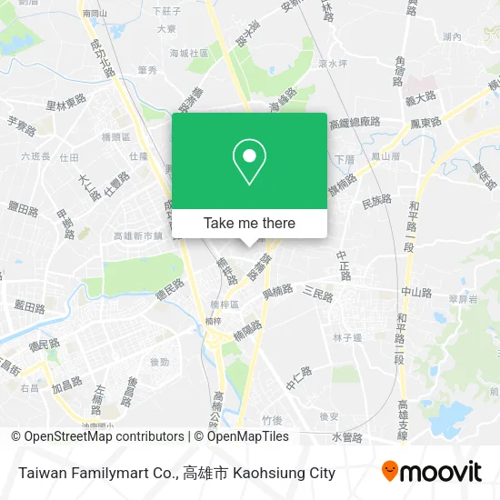 Taiwan Familymart Co. map