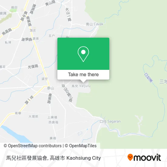 馬兒社區發展協會地圖