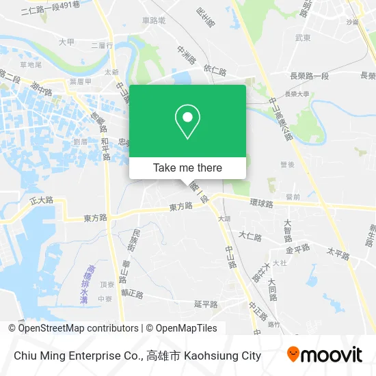 Chiu Ming Enterprise Co. map