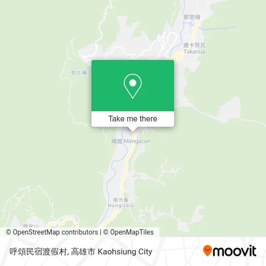 呼頌民宿渡假村 map