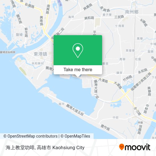 海上教堂叻啡 map