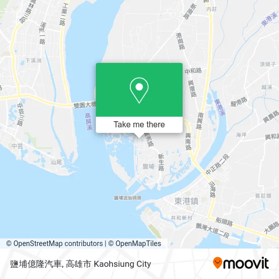 鹽埔億隆汽車 map