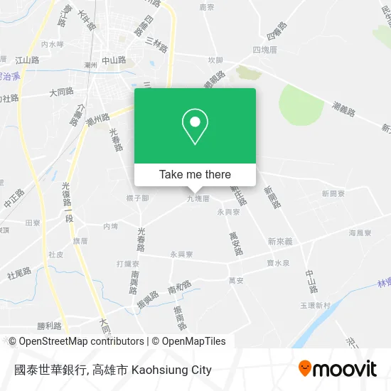 國泰世華銀行 map