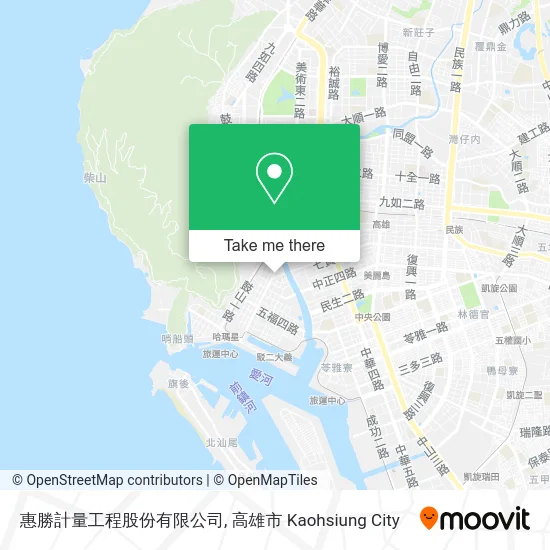 惠勝計量工程股份有限公司地圖