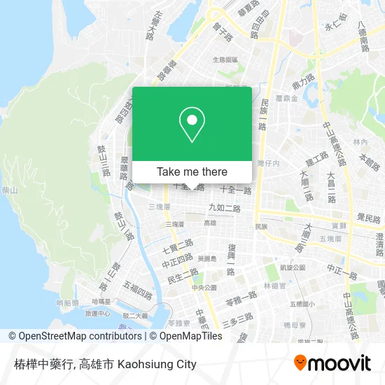 椿樺中藥行 map