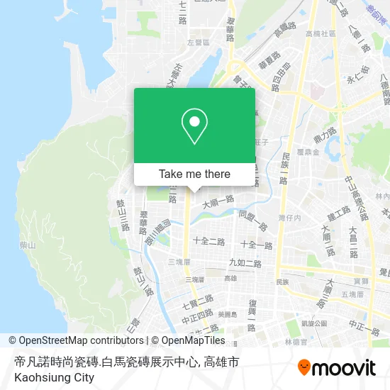 帝凡諾時尚瓷磚.白馬瓷磚展示中心 map