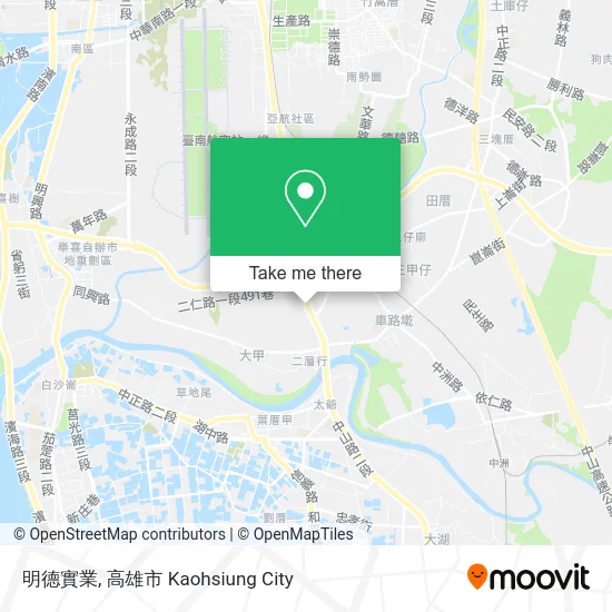 明德實業地圖