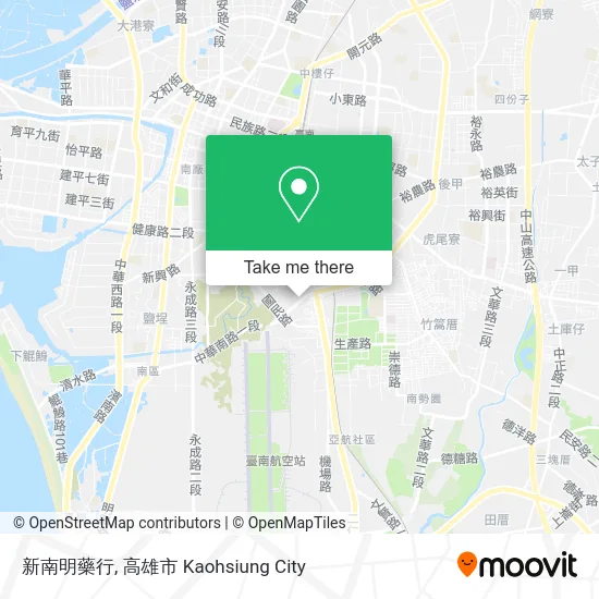 新南明藥行 map