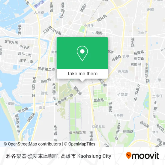 雅各樂器-漁耕車庫咖啡地圖