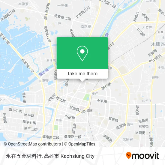 永在五金材料行 map