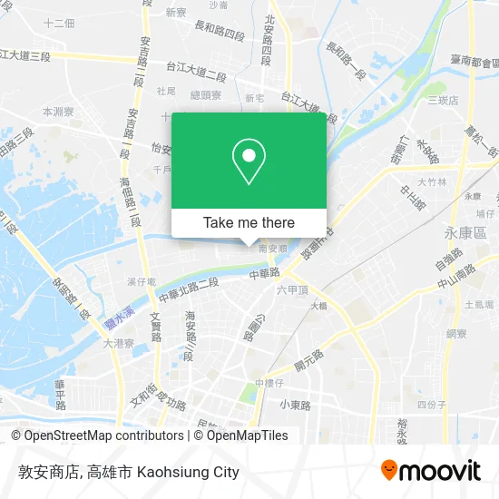 敦安商店 map