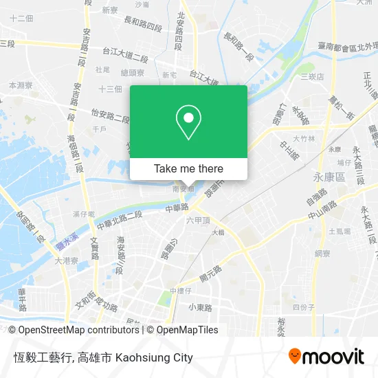 恆毅工藝行 map