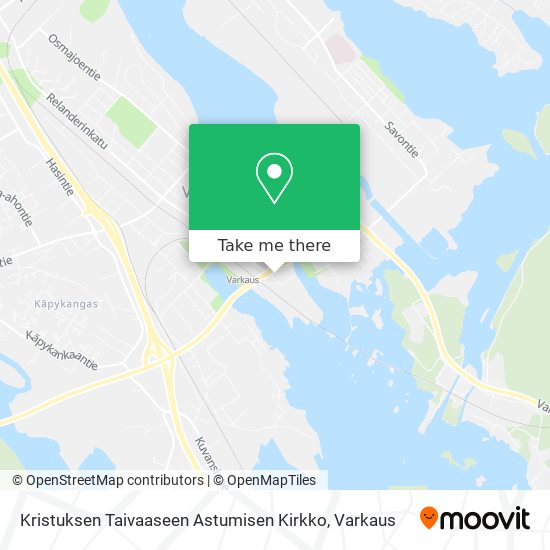 Kristuksen Taivaaseen Astumisen Kirkko map