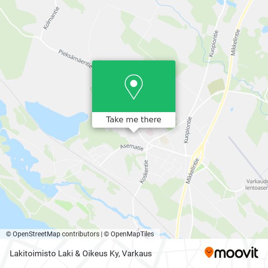 Lakitoimisto Laki & Oikeus Ky map