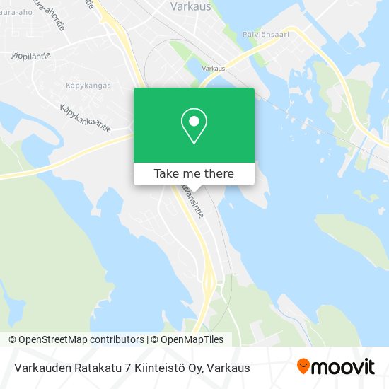 Varkauden Ratakatu 7 Kiinteistö Oy map