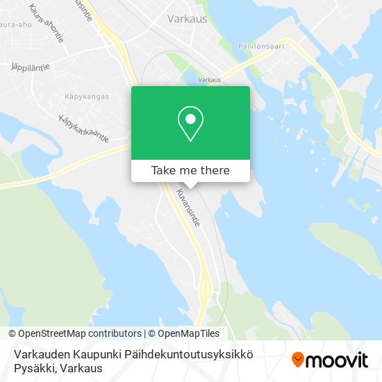 Varkauden Kaupunki Päihdekuntoutusyksikkö Pysäkki map