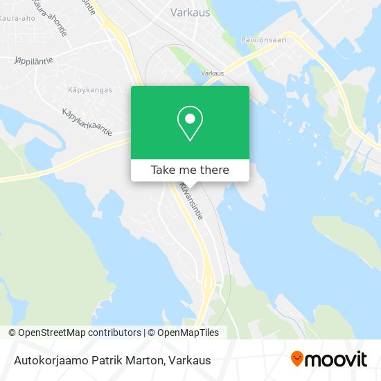 Autokorjaamo Patrik Marton map