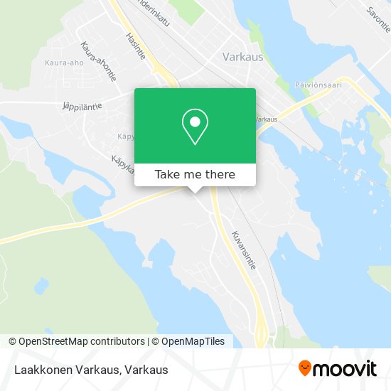 Laakkonen Varkaus map