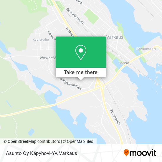 Asunto Oy Käpyhovi-Yv map