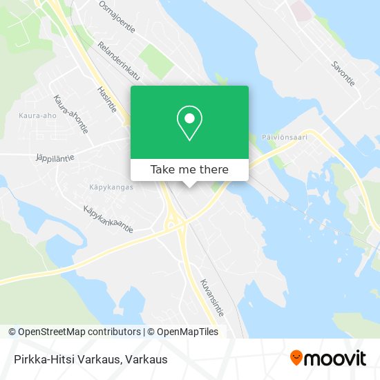 Pirkka-Hitsi Varkaus map