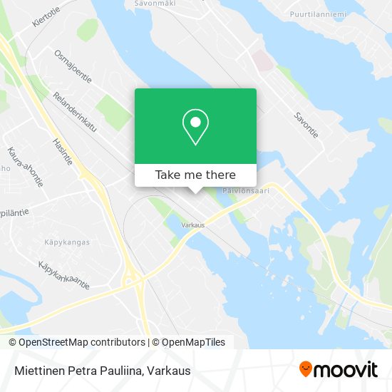 Miettinen Petra Pauliina map