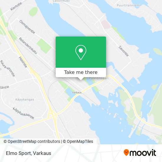 How to get to Elmo Sport in Varkaus by Bus?