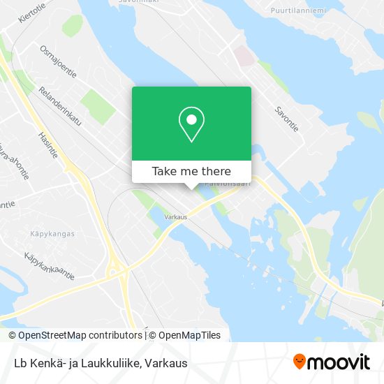Lb Kenkä- ja Laukkuliike map